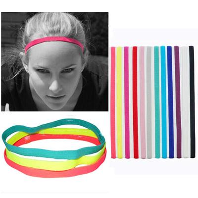 Elastic Candy Color Sports Yoga and Running Headband - European & American Style Hair Accessory