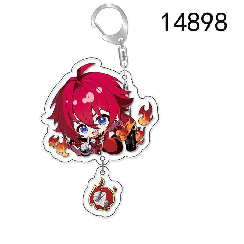 Honkai: Star Rail - Dan Heng & Himeko Acrylic Keychain In Stock