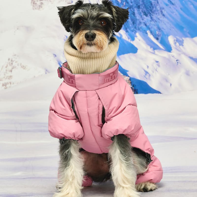 MUNIKUND Thermal Up Padding Air 2 Overall - Dusty Pink