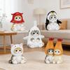 Mofusand Ebi Nyan Hai-Katze Meeresbewohner Serie Blind Box Katze Kawaii Actionfiguren Schreibtischdekoration Überraschungsornament Geschenk