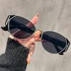 New Fashion Ladies Retro Cat Eye Sunglasses Luxury Metal Frame UV400 Protection for Driving Travel