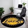 1pcBasketball Team Lakers Office Round Area Rug, Indoor Mat Suitable For Office, Bedroom Living Room Home Decor, Room Deco, Offic A0928138
