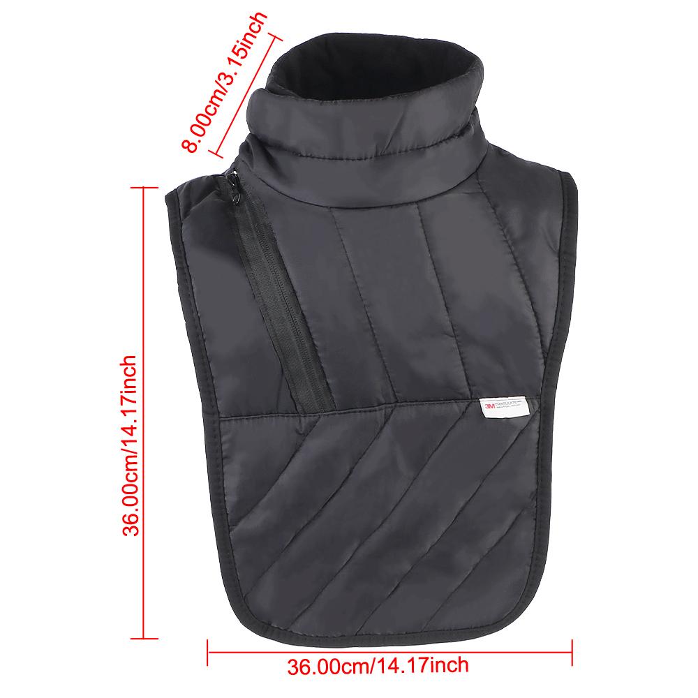 Motorcyclist Rider Chest Neck Protector Bibs Motorcycle Windproof Warmer Scarf Thermal Collar Keeping Warm Neck Scarf Winter