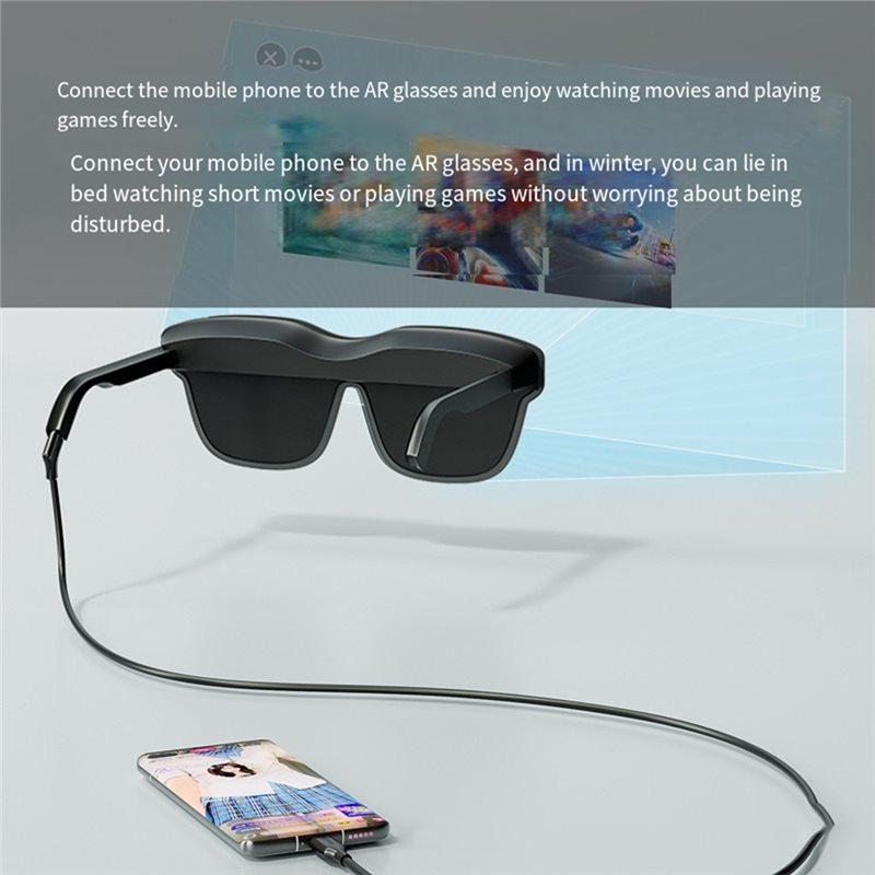 B27B Type-C Flexible Cable USB3.2 Full-Function For AR Glasses, 4K 60Hz Support For Xreal/Rokid/Rayneo Viture For AR Compatible