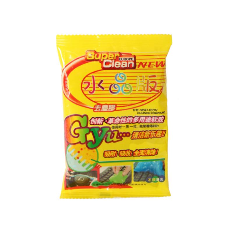 

Гель для чистки автомобиля, Средства для чистки и ухода за салоном автомобиля, Легкая очистка пыли в углах, Универсальный для автомобиля, Многоразовое применение липкой пыли 200g зелёный