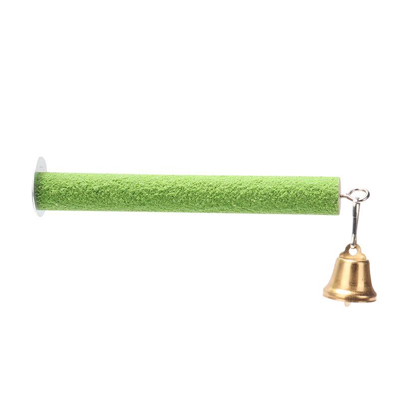 Bird Perch Stand for Cage Wooden Parrot Paw Trimmer Toys Perch Stick Durable Grinding Bird Chewing Toys Bird Accessories