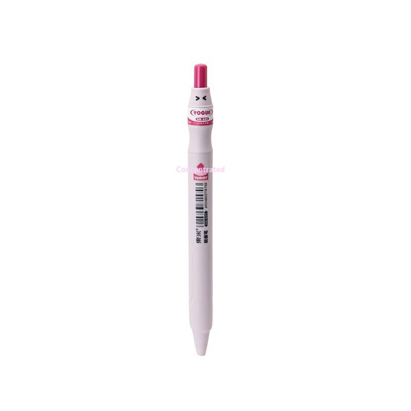 2/5Pcs 0.5Mm Large Capacity Fun Quick-Drying Pens Creative Milk Bottle Gel Pens Simple Cute And Stylish Black Pens