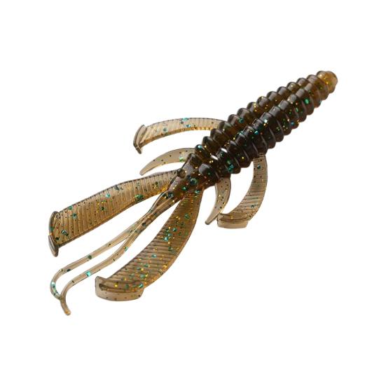 Shrimp Lure Fishing Bait with Twin Ridge Tails Realistic Looking Bright Color Portable Soft Bait Artificial Shrimp Lure