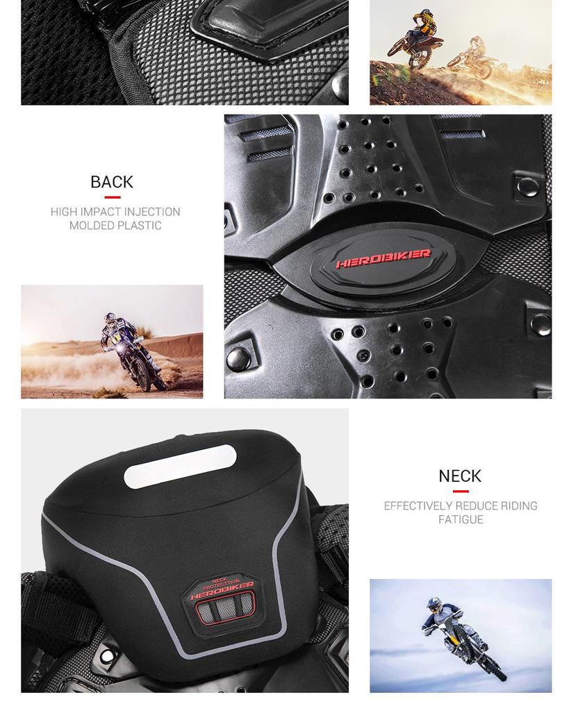 Motorcycle & MTB Protective Gear: Anti-Fall Leg & Elbow Armor for Off-Road, Riding, Roller Skating, Snow Sports.