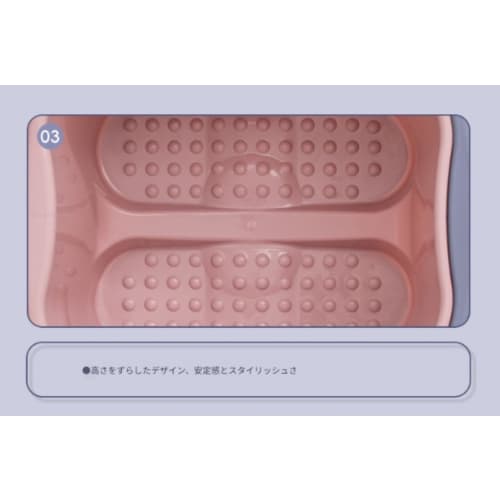 Xiraivke Foot Bath Bucket, Foot Bath, Deep Bucket, Foot Washing Basin for Above Knees and Calves, Warm, Plastic, Massage, Plus, Thick, Home Health Buc