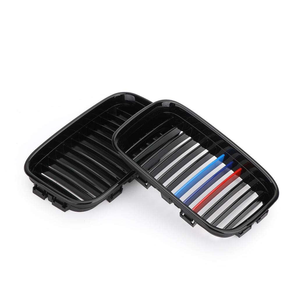 Kidney Sport Hood Grill Grille For 1992-1996 BMW E36 318i 325i Glossy Black