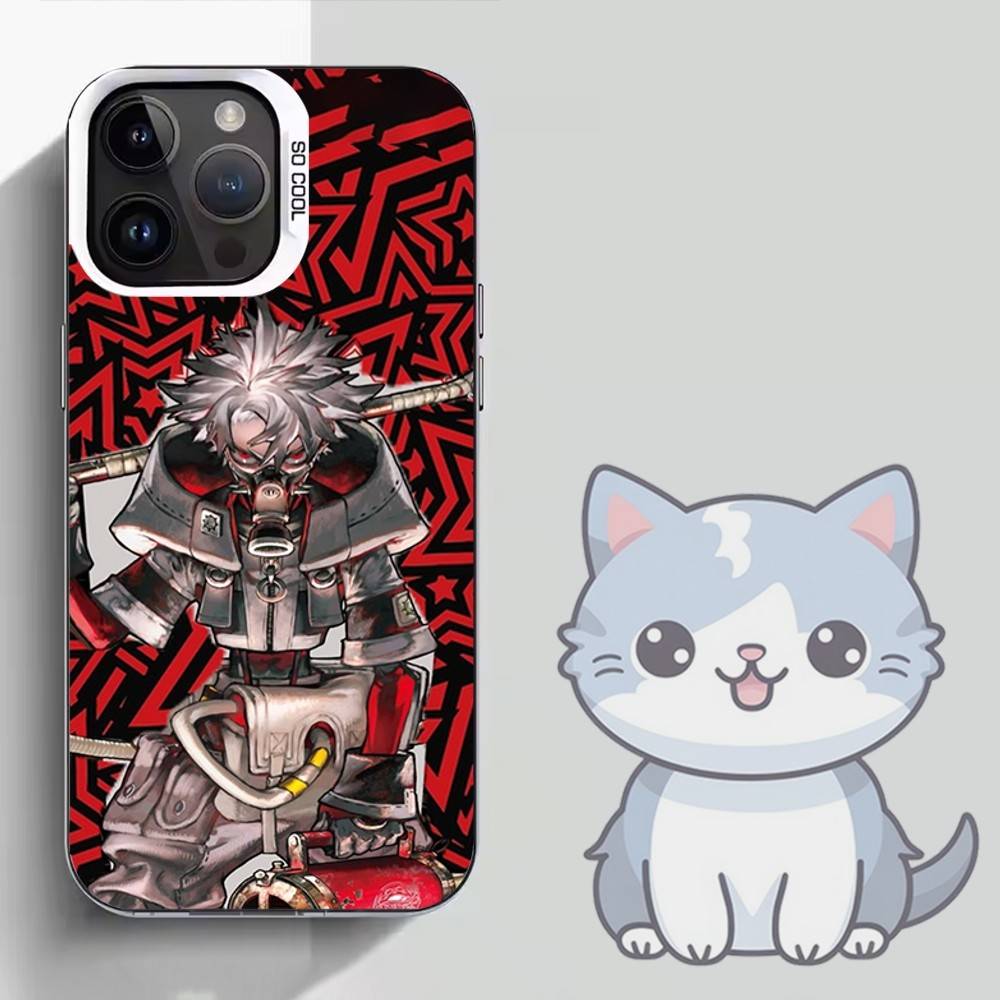 Anime G-Gachiakuta Phone Case For iPhone 16,15,14,13,12,11,Mini,Pro,SE,MAX White Matte Shockproof Cover iPhone15