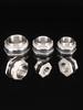 304 Stainless Steel Water Tank Fitting: 2/3/4/6 Points To 2-Inch Internal Thread Drainage Adapter for Tower, Fish Tank, and Pool