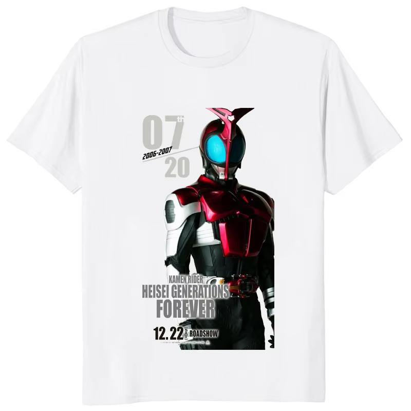 KaUnisex Rider Kabuto DenO Kiva Graphic Printed Japan Tokusatsu Fans Tshirt Hot Sale Summer Casual Fashion Streetwear Hipster Tees 4XL