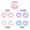 1 Pair Soft Silicone Waterproof Wrist Washing Belt Prevent Wetness Scrunchies Style Silicone Wrist Washband Waterproof Design
