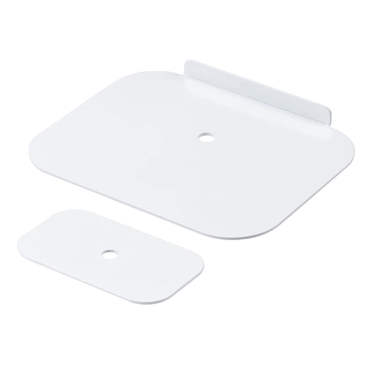 

Sanwa Direct Monitor Arm Reinforcement Plate Clamp Grommet Compatible Steel Scratch Prevention Desk Protection White 100-LA065W