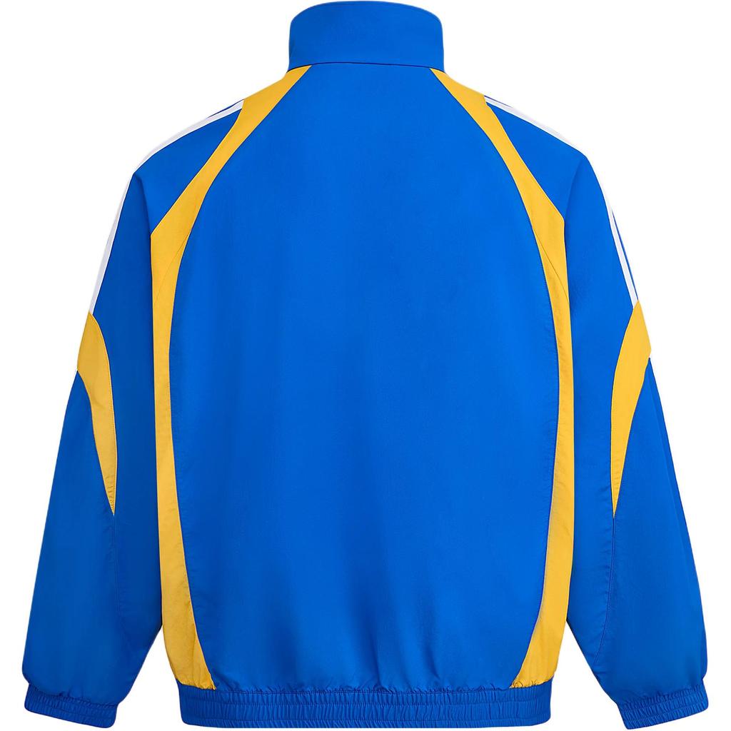 adidas Jackets Unisex Honor Blue/Bright Gold Stand Collar Moderate Other LG1969