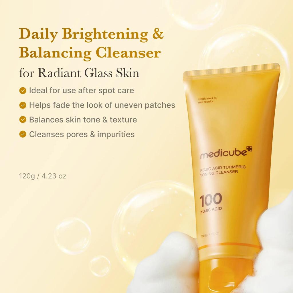 [medicube] Kojic Acid Turmeric Toning Cleanser