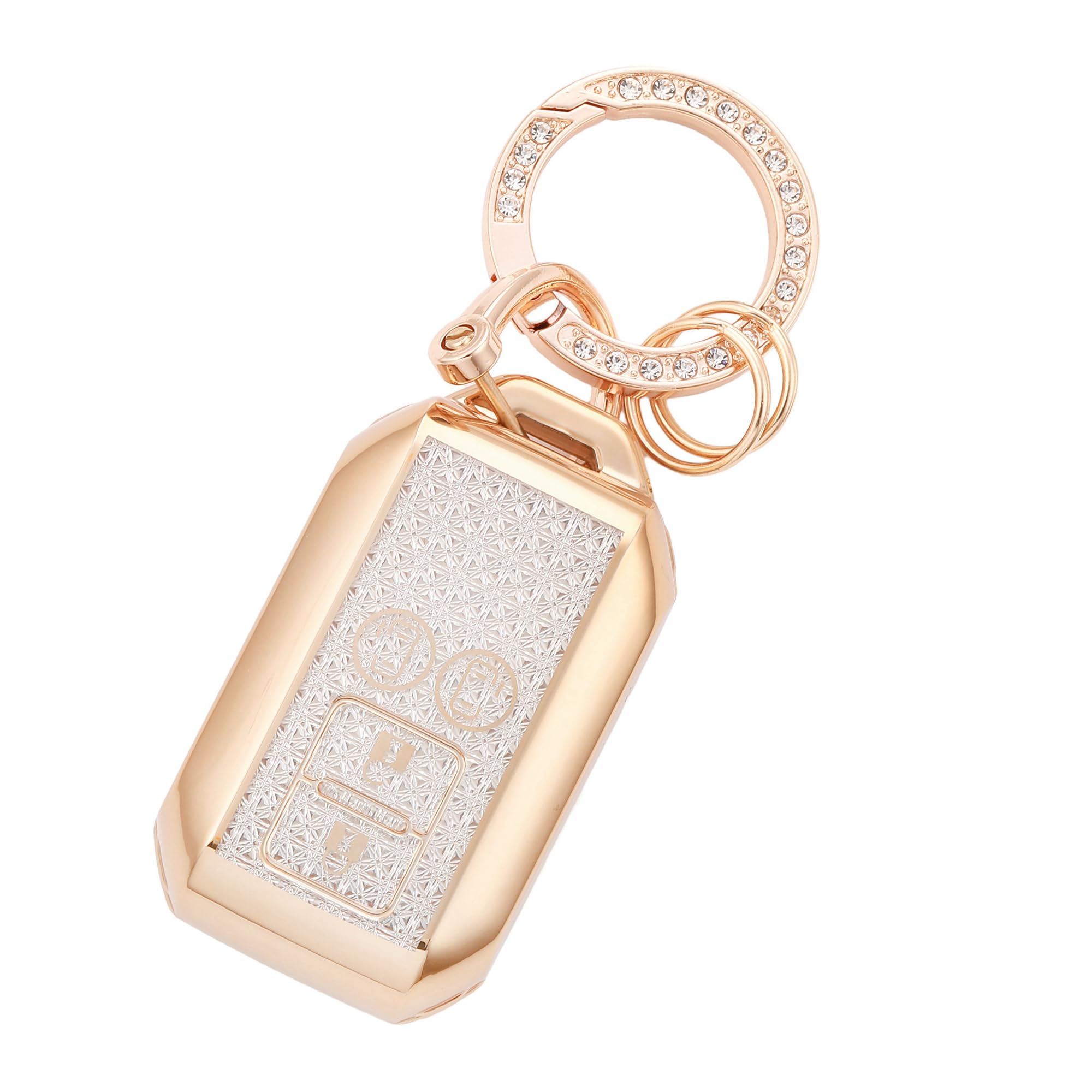 [YANMW] Spacia Key Case Compatible with Suzuki Spacia Custom Flare key case белый