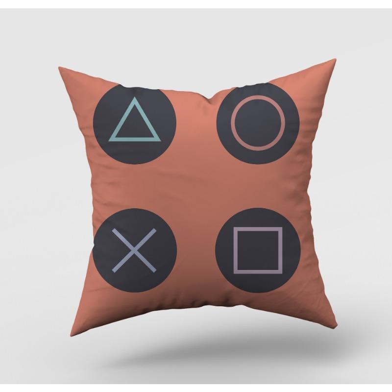 Game Controller Button Pillow Case Home Sofa Pillow Cushion Cover