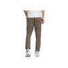 Adidas Logo Casual Pants Men Bottoms Brown JE6671