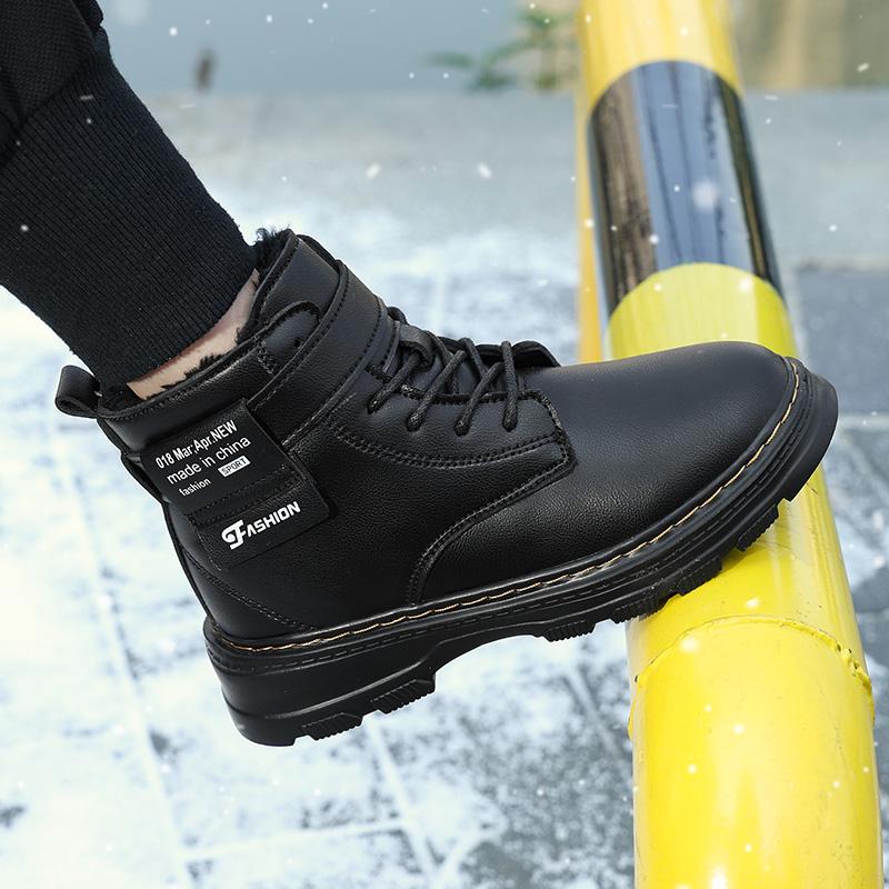 31-40 Kinderstiefel Winter Kinder Plus Samt Plus Baumwolle Schneestiefel Outdoor Hoch Warm Mädchen Winterstiefel