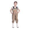 Tide-Chaser Children's Waterproof Wading Suit: One-Piece Clamming Overalls with Rain Boots for Beach and Kindergarten Adventures