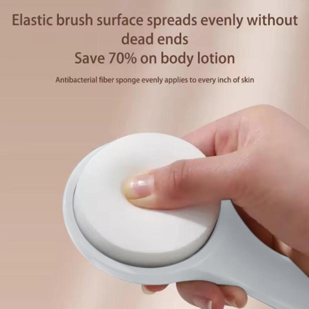 1Pcs Multi-Function Lotion Sunscreen Ointment Applicator Long Handle Body Cleaner Shower Brush Sunscreen Back Applicator