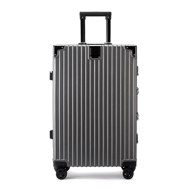Solid Color Spinner Travel Suitcase 22 inch