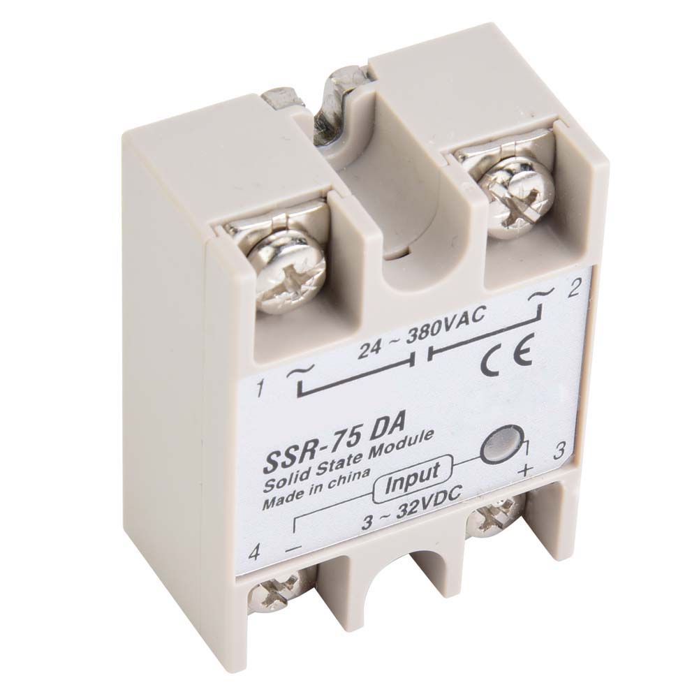 DC AC Solid State Relay SSR 75DA 75A 3 32VDCto 24 380VAC SSR