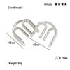 Intelligence Puzzle Zinc Alloy Disentanglement Rings - Unlock Nine Linked Rings Kongming Luban Lock Educational Toy