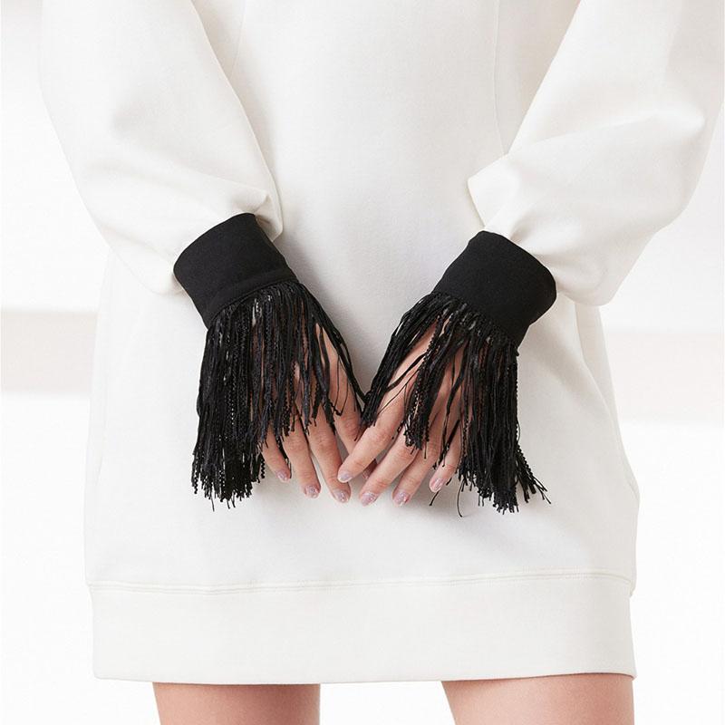 Women Detachable Sleeve Fake Cuffs Female Lace Pleated Flare Sleeve False Cuffs Ruffles Wristband Decorative Accessory