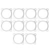 10pcs 2.5in 4 Bolts Turbo Downpipe Gasket Fit for GTX30 GT30 GT35 GTX35 GT2871R GT2540R Turbo