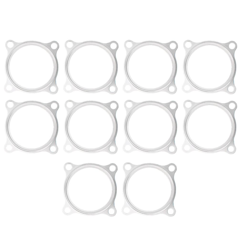 10pcs 2.5in 4Bolts Turbo Downpipe Gasket Fit for GTX30 GT30 GT35 GTX35 GT2871R GT2540R Turbo