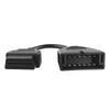 Universal Car Diagnostic Cable 12pin To OBD1/OBD2 Interface Converter Cable Reliable Solution for Car Repair Durable