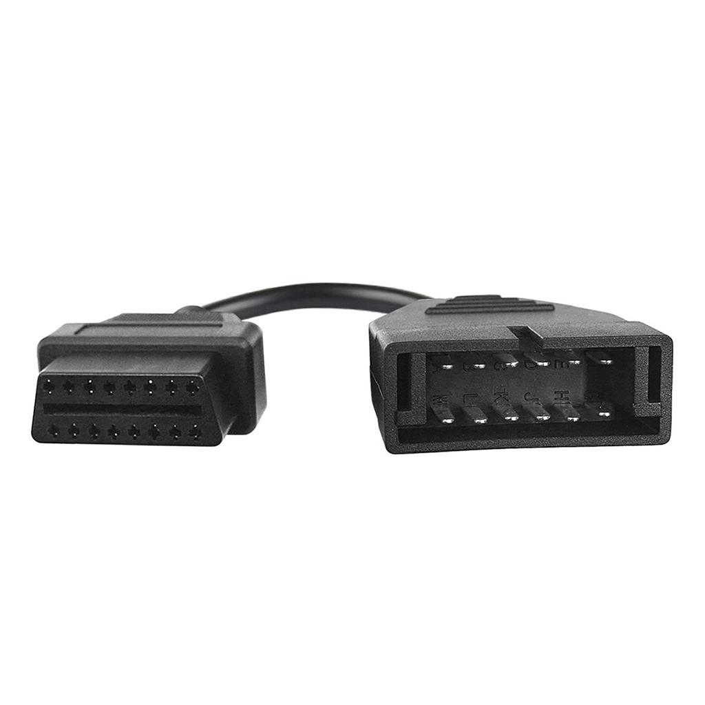 Universal Car Diagnostic Cable 12pin To OBD1/OBD2 Interface Converter Cable Reliable Solution for Car Repair Durable