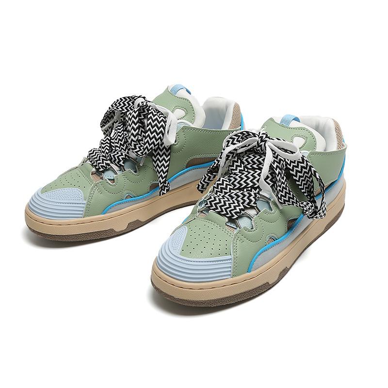 Casual Board Shoes Male Teenager LowTop Shoes Male Year White Shoes Male Trend Versatile