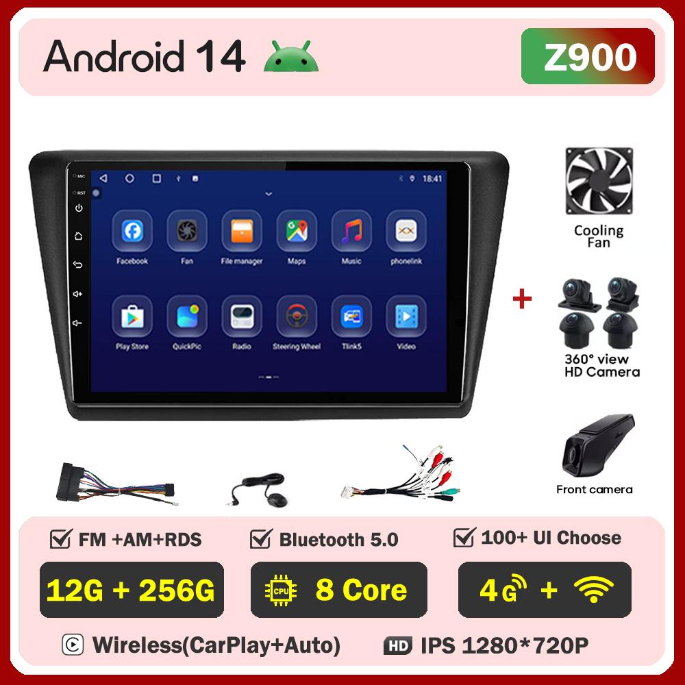 Pentru Skoda Rapid NH3 NH1 2012-2020 Player Radio Auto Mașină Carplay Ecran Autoradio Mirror Link Touch Screen Sisteme Inteligente Auto