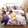 Luxury New 3D Print Anime Idolmaster SideM Bedding Set Duvet Cover Bed Set Quilt Cover Pillowcase Comforter king Queen