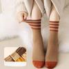 Autumn Winter Thicken Terry Mid-tube Socks Women's Warm Comfortable Unisex Couple Socks Breathable Home Sleeping Floor Socks