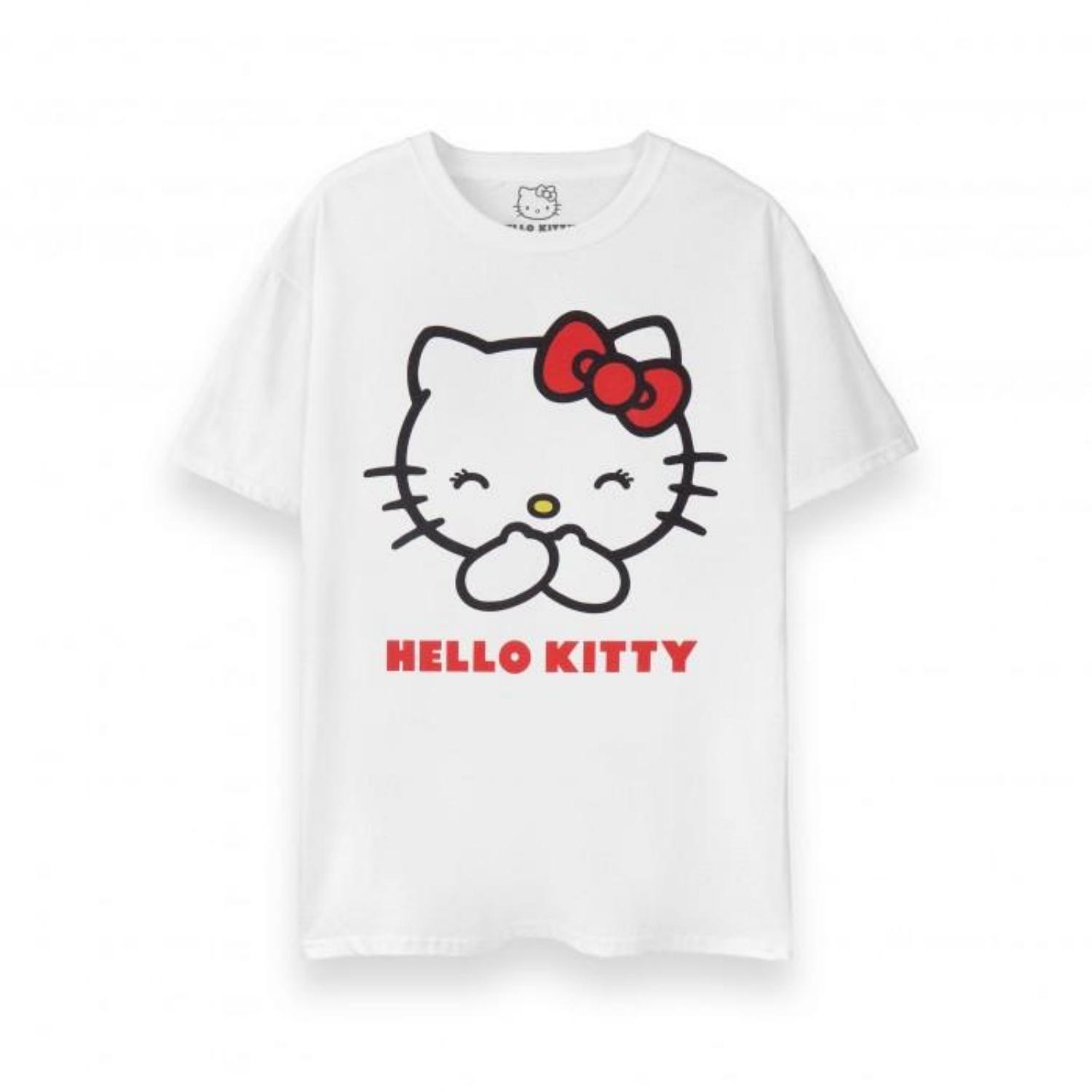 Hello Kitty Womens_Ladies Classic Short-Sleeved T-Shirt S чёрный