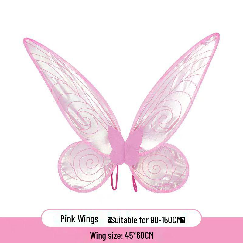Princess Fairy Wings Costume for Girls - Perfect for Children's Day and Christmas Performances