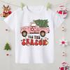 Its The Most Wonderful Time of The Year Print Kids Shirts Christmas Party Boys Girls Outfit Holiday Child Tshirt Xmas Clothes