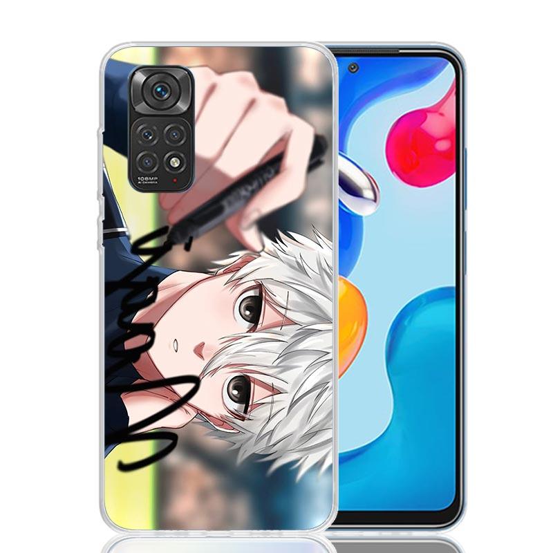 Blue Lock Nagi Seishiro Phone Case For Xiaomi Redmi Note 15 14 13 12S 12 Pro Plus 11S 11E 11 11T 10S 10 Art Soft Pattern Cover R