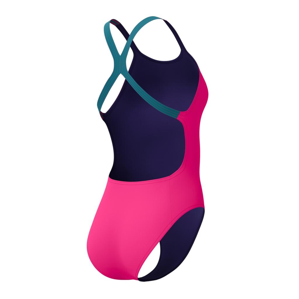 Speedo Womens/Ladies Solid Powerback One Piece Swimsuit