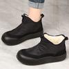 Winter Warm  Women's Chunky Platform Snow Boots Non-Slip Water Resistant Ankle Booties Shoes Comfortable Faux Fur Lining Walking Short Boots for Women