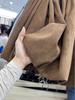 Suede Plush Flower Bud A-Line Flared Skirt for Women - Autumn/Winter New Arrival