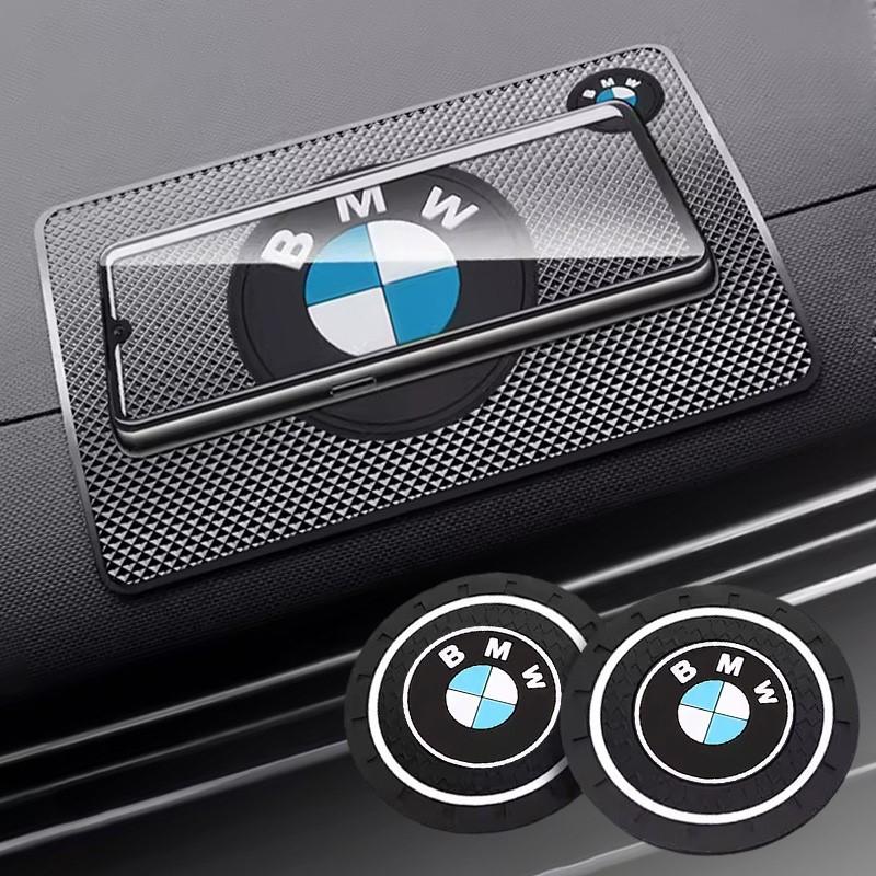 FA5PVC Silicone Car Dashboard Non-Slip Mat Anti-Slip Water Cup Pad For BMW E60 E70 E82 E88 E90 E92 F01 F10 F30 G01 G21 1 3 5 Series