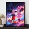 Disney Diamond Art Painting Kit Mickey Minnie Love Home Wall Decor Handmade Gift Idea