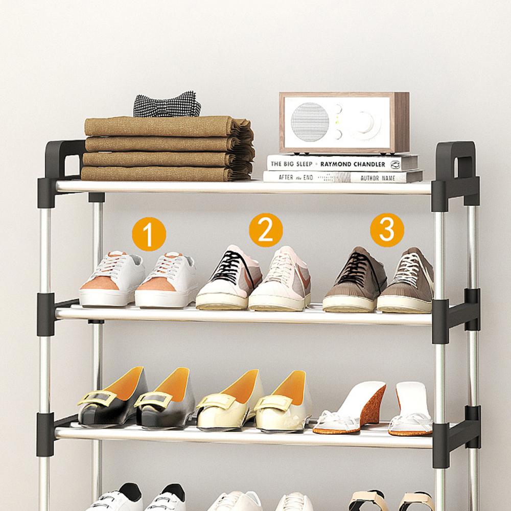 Simple Shoe Rack Multi Layer Dustproof Household Doorstep Shoe Cabinet Storage Space Saving Assembly Of Small Shoe Rack